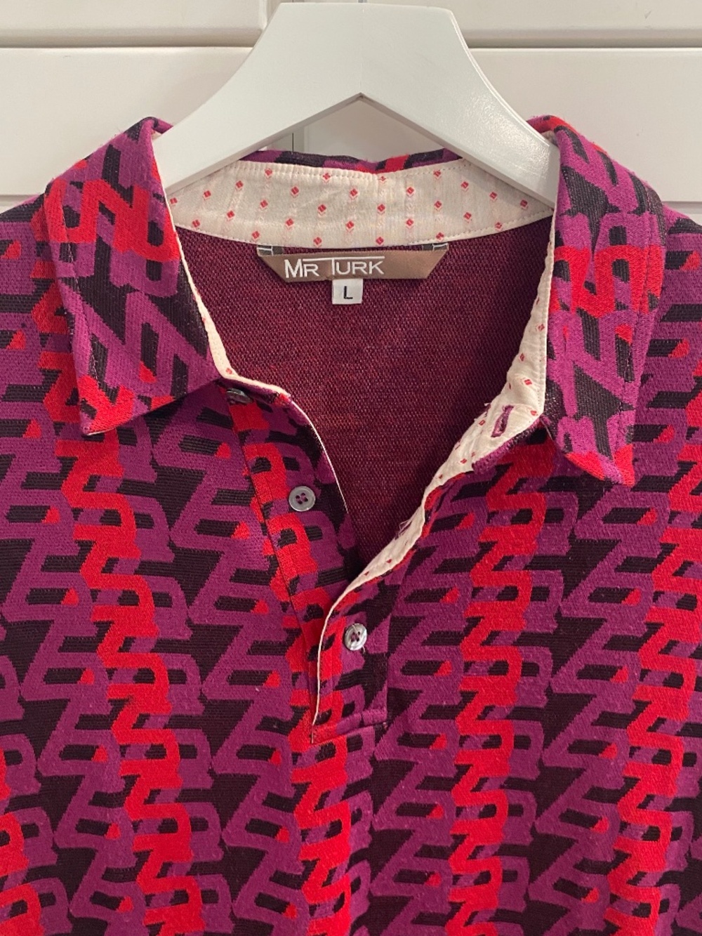 Mr Turk print polo - Picture 3 of 4